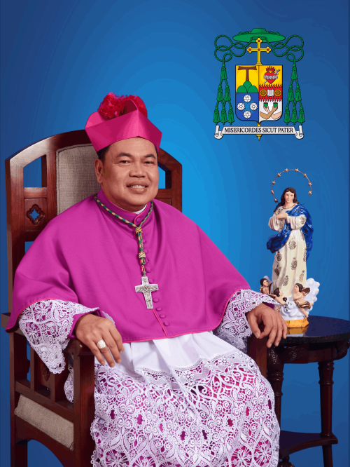 Portrait of Most Rev. Elias L. Ayuban Jr., Bishop of Cubao