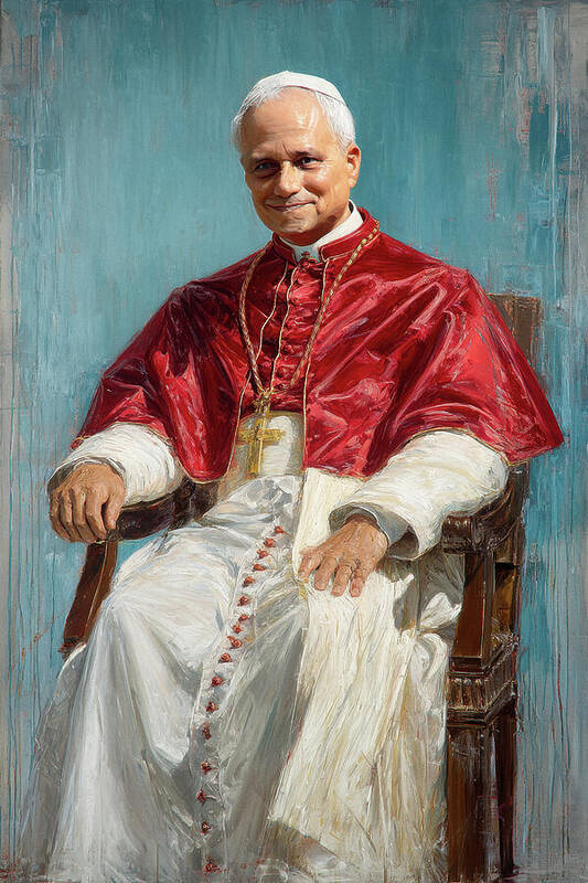 Portrait of His Holiness Pope Leo XIV